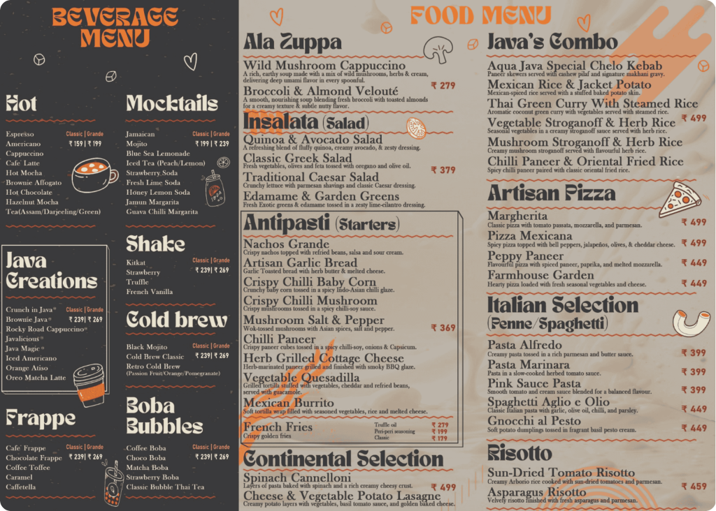 Menu Preview 1